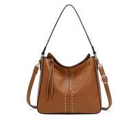 Montana West Hobo Bag for Women Designer Ladies Bucket Purse Handbags Chic Shoulder Totes Bag,MWC-128-BR
