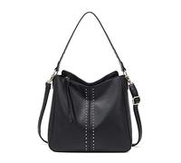 Montana West Hobo Sac à main en cuir pour femme, Mwc-128-noir