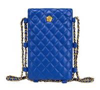 Montana West Portefeuille pour téléphone portable avec blocage RFID, petit sac à bandoulière pour femme, mini portefeuille pour téléphone portable, fentes pour cartes de crédit, Bleu clair
