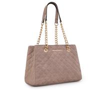 Montana West Sac fourre-tout matelassé de taille moyenne pour femme avec chaîne
