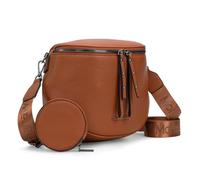 Montana West Sacs à bandoulière pour femmes et filles, sac banane tendance avec fermeture éclair pour femmes, marron