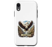 Montana Wild Peaks Eagle Big Sky Coque pour iPhone XR