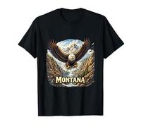 Montana Wild Peaks Eagle Big Sky T-Shirt