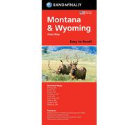 Montana & Wyoming, carte facile à lire | Rand McNally