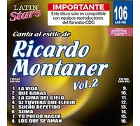 Montaner, Ricardo - Ricardo Montaner 2-Latin Stars Karaoke