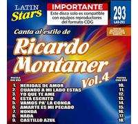 Montaner, Ricardo - Ricardo Montaner 4-Latin Stars Karaoke