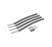 Alice's Garden - Lot de 4 Montants inférieurs pour Filet de sécurité Trampolines 305 à 490cm