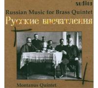 Montanus Quintet Russian Music for Brass Quintet (CD) Album