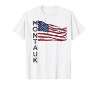 Montauk Grand souvenir d'été New York The End Long Island T-Shirt