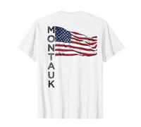 Montauk Grand souvenir d'été New York The End Long Island T-Shirt