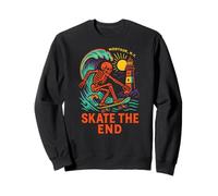 Montauk Skate The End Retro Mens Skateboard Sweatshirt