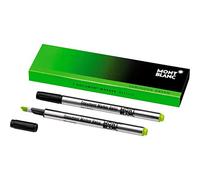 Montblanc 105169 Recharge pour Surligneur Montblanc - 2x Luminous Green - Vert Lumineux