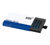 Montblanc 105193 Boîte de 8 Cartouches d'encre pour stylo plume Royal Blue