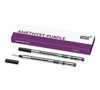 Montblanc 10631 Recharge pour Stylo Rollerball Montblanc - 2x Amethyst Purple - Pourpre - M - Taille Medium