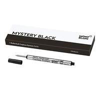 Montblanc 113777 Recharge pour Stylo Rollerball Montblanc - 1x Mystery Black - Noir - Capless - M - Taille Medium