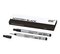 Montblanc 113840 Recharge pour Stylo Rollerball Montblanc - 2x Mystery Black - Noir - Meisterstück LeGrand - B - Taille Large