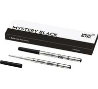 Montblanc® 116190 Recharge pour stylo à bille - M, 2 mines, mystery black