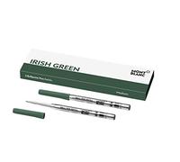 Montblanc 124485 Recharge pour Stylo Bille Montblanc - 2x Irish Green - Vert - M - Taille Medium