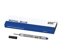 Montblanc 124496 Recharge pour Stylo Rollerball Montblanc - 1x Royal Blue - Bleu - Capless - M - Taille Medium