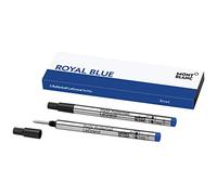 Montblanc 124497 Recharge pour Stylo Rollerball Montblanc - 2x Royal Blue - Bleu - Meisterstück LeGrand - B - Taille Large