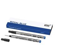 Montblanc 124503 Recharge pour Stylo Rollerball Montblanc - 2x Royal Blue - Bleu - Meisterstück LeGrand - M - Taille Medium