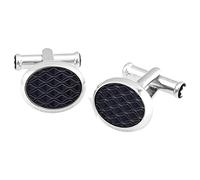 MONTBLANC Boutons de Manchette Cufflinks_MST_Steel_Lacquer_Oval 126132 Marque :