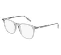 Montblanc Homme MB0010O 004 Montures optiques Acétate Gris Carré