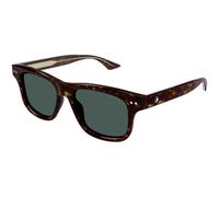 Montblanc Homme MB0319S 002 Lunettes de soleil Acétate Havane Vert Carré