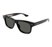 Montblanc Homme MB0319S 005 Lunettes de soleil Acétate Noir Gris Carré Polarisé