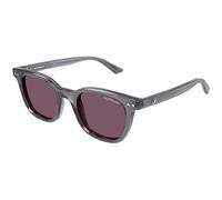 Montblanc Homme MB0320S 004 Lunettes de soleil Acétate Gris Violet Ronde