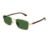 Montblanc Homme MB0339S 002 Lunettes de soleil Métal Or Vert Carré