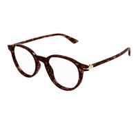 Montblanc Homme MB0340O 002 Montures optiques Acétate Havane Transparent Carré