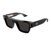 Montblanc Homme Montblanc MB0253S 001 Lunettes de soleil Acétate Noir Gris Carré