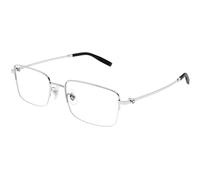 Montblanc Homme Montblanc MB0313OA 001 Montures optiques Titane Argent Transparent Carré
