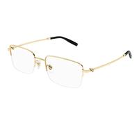 Montblanc Homme Montblanc MB0313OA 002 Montures optiques Titane Or Transparent Carré