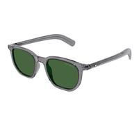 Montblanc Homme Montblanc MB0352S 003 Lunettes de soleil Gris Vert Carré