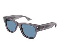 Montblanc Homme Montblanc MB0381S 004 Lunettes de soleil Acétate Gris Carré