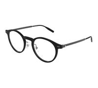 Montblanc Homme Montblanc MB0426O 001 Montures optiques Injecté Noir Transparent Ronde