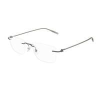 Montblanc Homme Montblanc MB0431O 001 Montures optiques Métal Ruthénium Transparent Carré