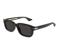 Montblanc Homme Montblanc MB0436S 001 Lunettes de soleil Acétate Noir Gris Carré