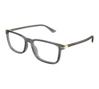 Montblanc Homme Montblanc MB0437O 008 Montures optiques Acétate Gris Transparent Carré