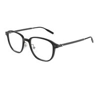 Montblanc Homme Montblanc MB0466OA 001 Montures optiques Injecté Noir Transparent Géométrique