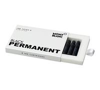Montblanc INK CART PERMANENT BLACK 1 PACK = 8 CART PF Marque