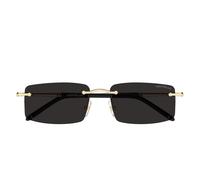 Montblanc - Lunettes de soleil Mb0443S - unisex - Accessoires - Jaune - Taille: 56 MM