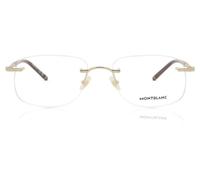 Montblanc MB0071O Optical Frame Man Metal Lunettes, Hommes, Multicolore, Taille Unique