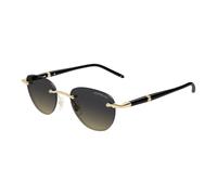 Montblanc - Mb0412S Lunettes de soleil - unisex - Accessoires - Jaune - Taille: 48 MM