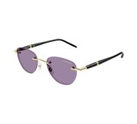 Montblanc, unisex, Accessoires, Jaune, Taille: 48 MM Mb0412S