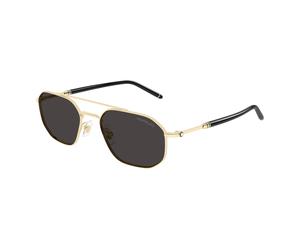 Montblanc - Meisterstuck Mb0481S Lunettes de soleil - Homme - Accessoires - Jaune - Taille: 55 MM