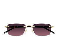 Montblanc - Meisterstück Lunettes de soleil - unisex - Accessoires - Jaune - Taille: 54 MM