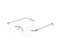 Montblanc Homme Montblanc MB0431O 001 Montures optiques Métal Ruthénium Transparent Carré